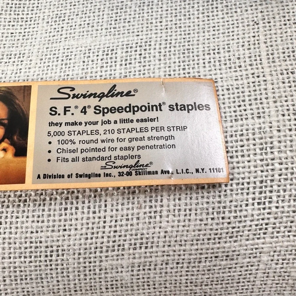 Swingline S.F.‎ 4 Speedpoint Staples 5000 Count Mid Century Office Supply NOS